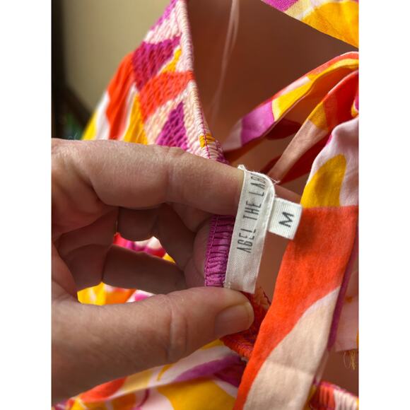 Anthro Abel th Label Rumi Summer  Maxi Dress Sz M - Picture 4 of 7